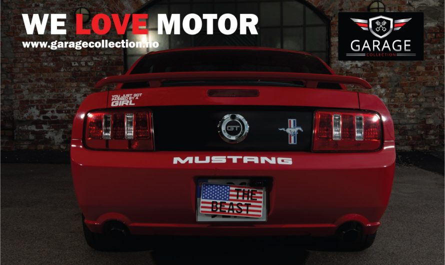 The Beast – Ford Mustang GT 2005 modell Torch Red